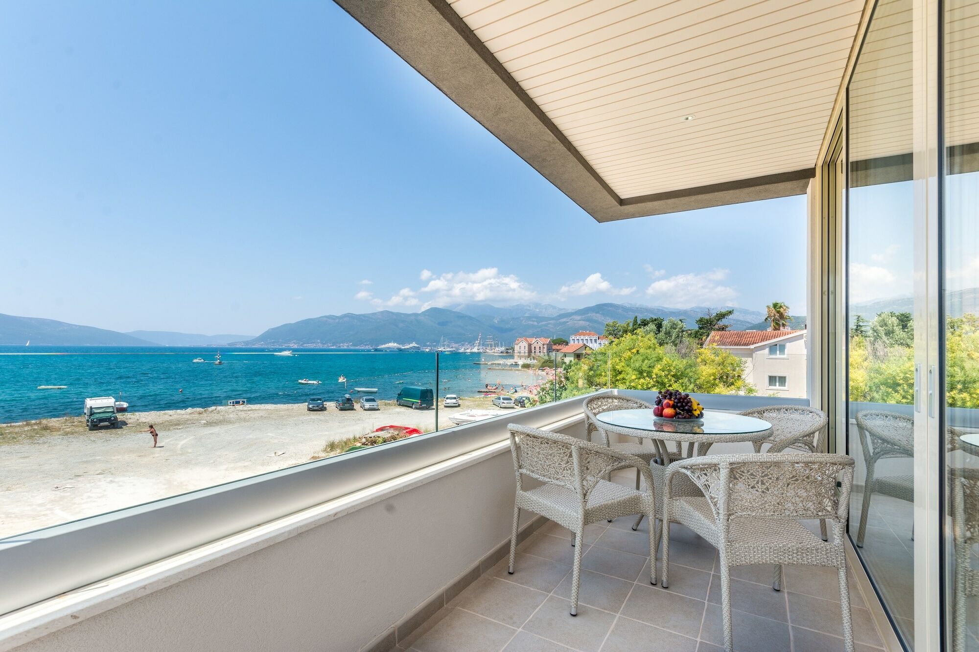Ferienwohnung Boka Di Mare Tivat Exterior foto